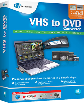Avanquest VHS to DVD Converter v7.8.7 – Ita