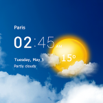 img [ANDROID] Transparent clock & weather Premium v9.02.0 .apk - MULTI ITA