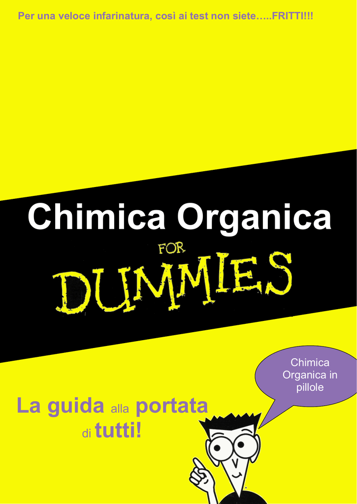 AAVV – Chimica organica for dummies (2018) PDF