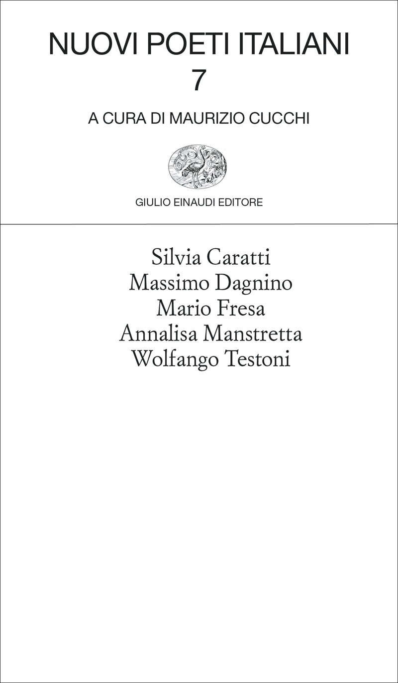 Maurizio Cucchi (a cura di) – Nuovi poeti italiani Vol. 7 (2023)