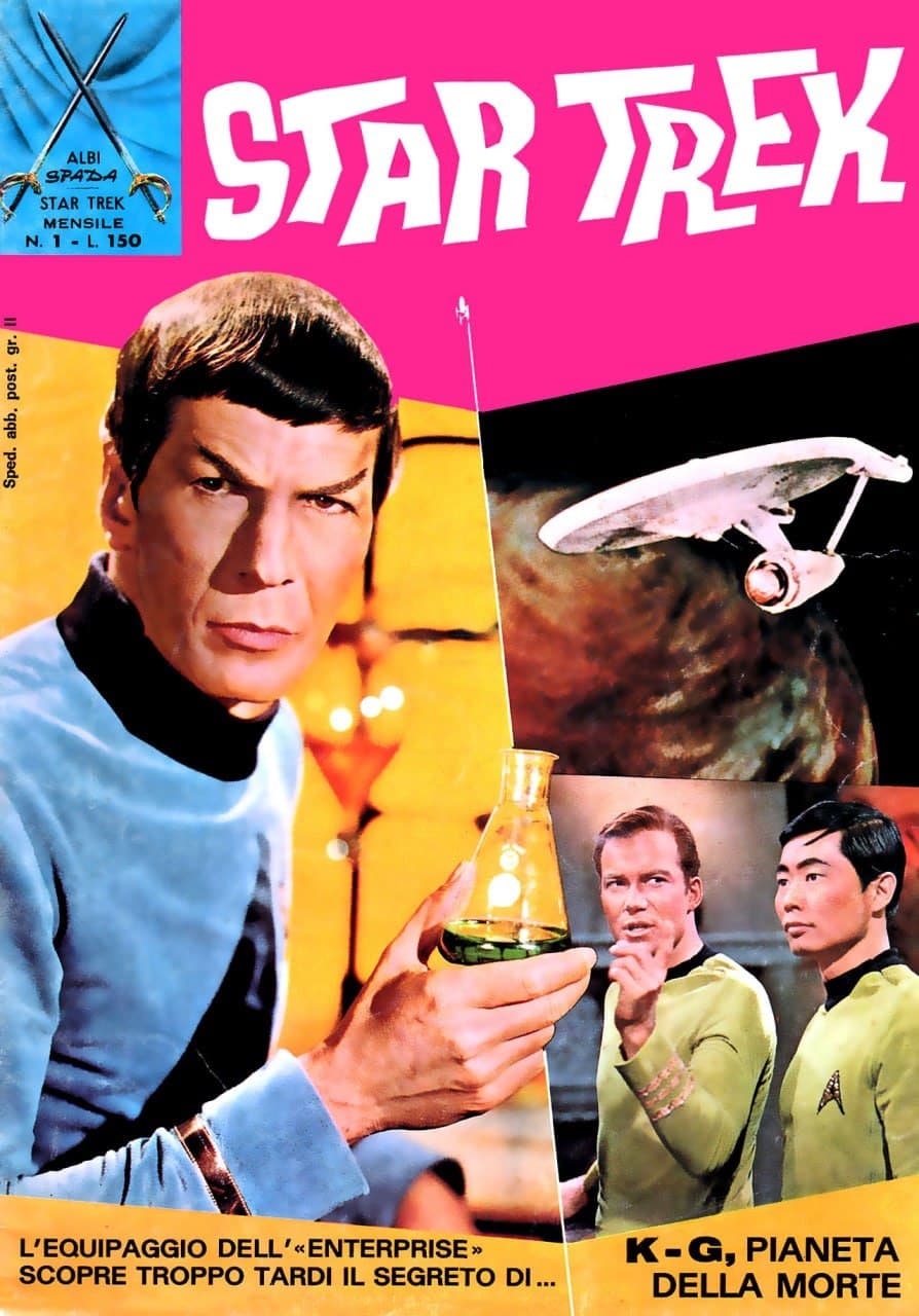 Star Trek – Serie Completa (15 volumi)(Albi Spada 1972-1974)