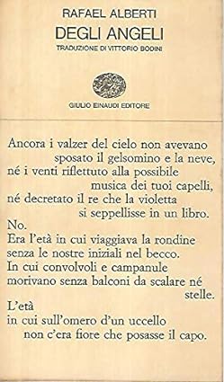 Rafael Alberti – Degli angeli (1966) PDF