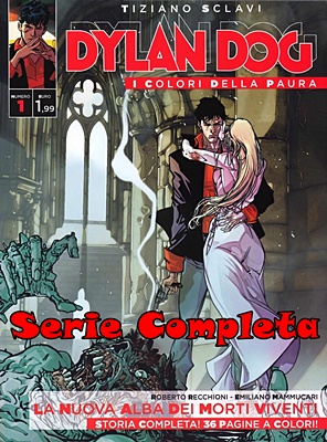 Dylan Dog – I colori della paura – Serie Completa (54 volumi)(SBE 2015-2016)