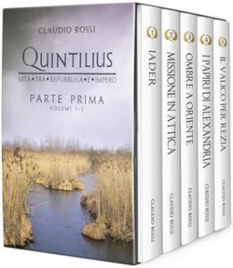 Claudio Rossi – Quintilius, vita tra repubblica e impero. Cofanetto vol.1-5 (2022)