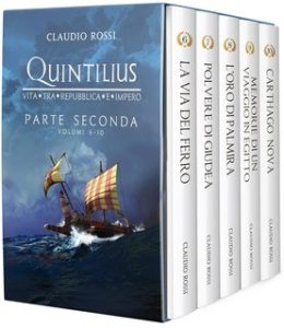 Claudio Rossi – Quintilius, vita tra repubblica e impero. Cofanetto vol. 6-10 (2022)
