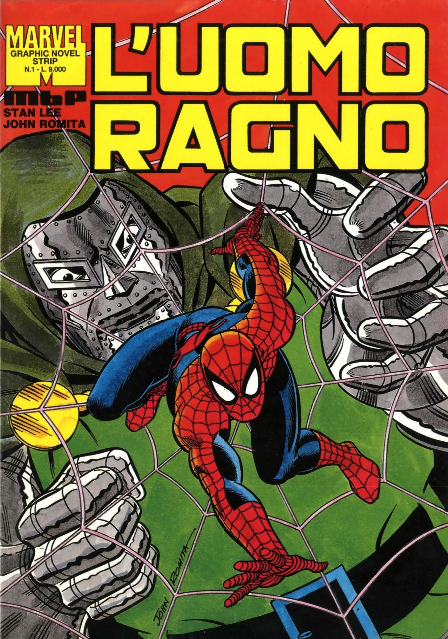 L’Uomo Ragno Marvel Graphic Novel Strip – Serie Completa (14 volumi)(Max Bunker Press)(1992-1995)