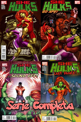 SHE-HULKS – Serie Completa (4 volumi)(Marvel)(2010-2011)