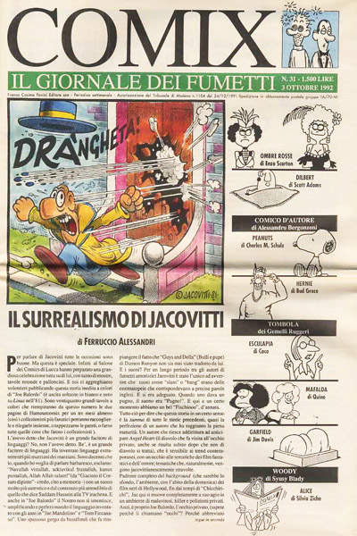 Comix – Il giornale dei fumetti – Collection (27 volumi)(Panini 1992-1997) Comix – Il giornale dei fumetti – Collection (27 volumi)(Panini 1992-1997)