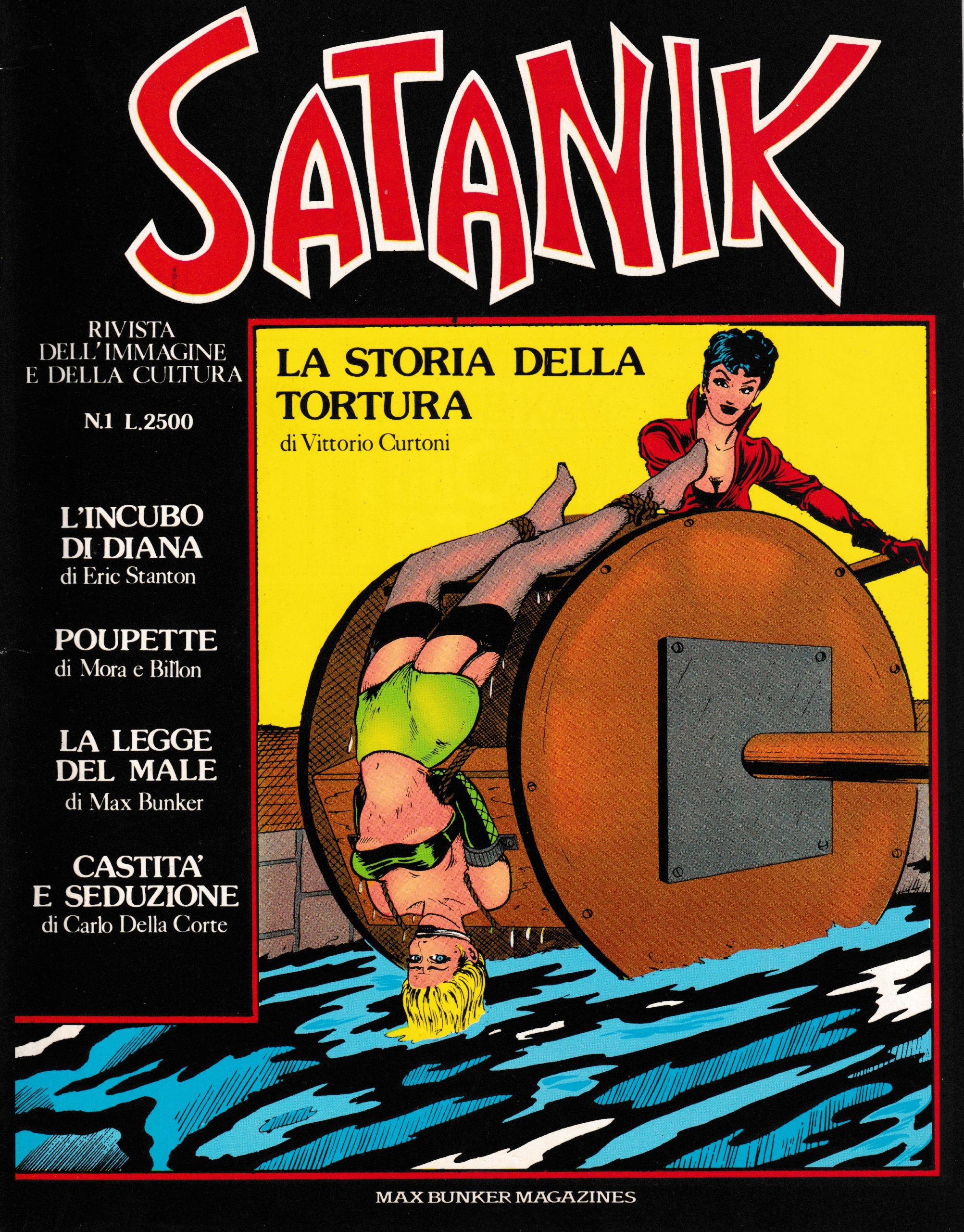 Satanik – Rivista dell’immagine e della cultura – Collection (5 volumi)(Max Bunker)