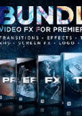 Videohive - FX Presets Bundle for Premiere Pro - Transitions, Titles, Effects, VHS, LUTs, Logo, Sounds v12 24028073