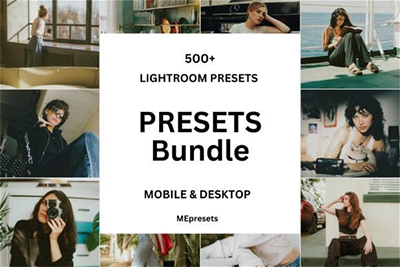 500+ Lightroom Presets Bundle – 91611935