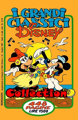 I Grandi Classici Disney – Serie I – Collection (46 volumi)(Mondadori-Panini)(1981-2015)