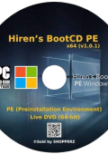 Hiren's BootCD PE v1.0.8 64 Bit - ENG