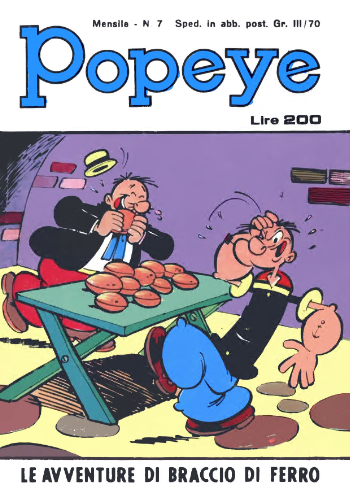 Popeye – Collection (27 volumi)(Metro 1974-1989)