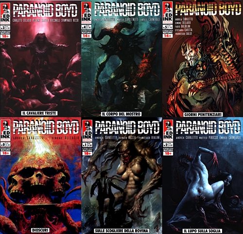 Paranoid Boyd – Serie Completa (8 volumi)(Inkiostro 2015-2017)