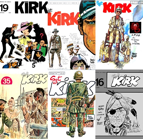 Sgt. Kirk – Collection (18 volumi)(Ivaldi 1968-1978)