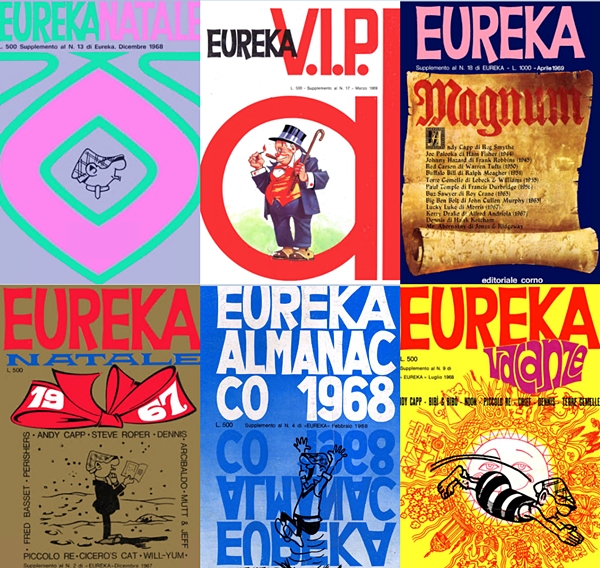 Eureka supplemento – Serie Completa (45 volumi)(Corno 1967-1981)