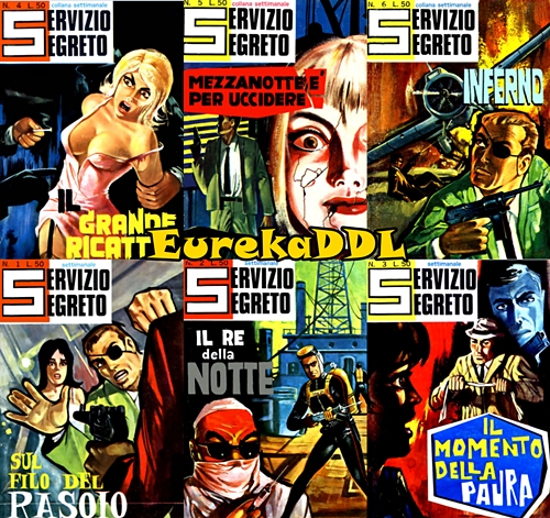 Servizio Segreto – Serie Completa (10 volumi)(Corno 1966)