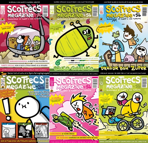 Scottecs Megazine – Collection (30 volumi)(Shockdom 2015-2022)