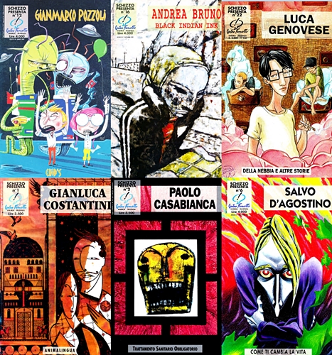 Schizzo presenta – Collection (18 volumi)(Centro Fumetto Pazienza 1996-2001)