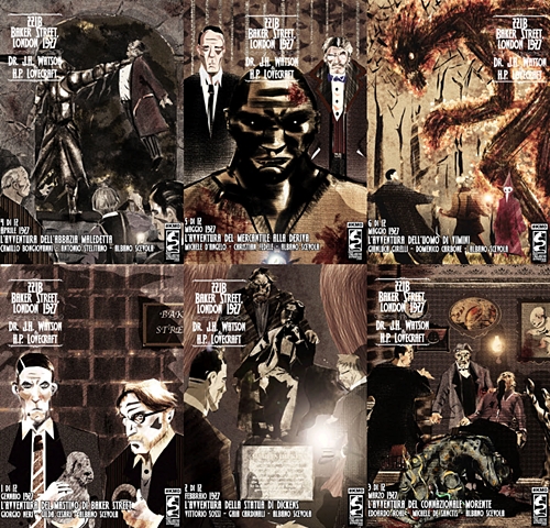 Watson and Lovecraft – Serie Completa (12 volumi)(Cagliostro 2014)