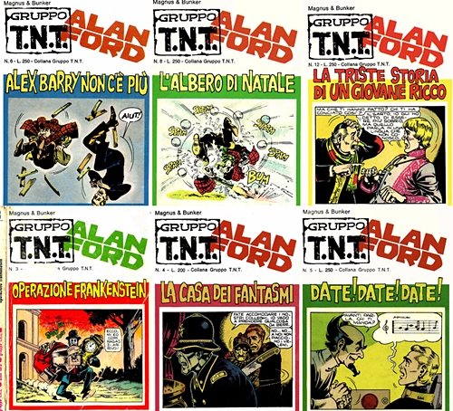 Alan Ford Gruppo TNT – Collection (55 volumi)(Corno 1973-1982)