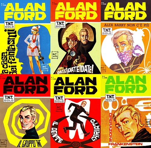 Alan Ford T.N.T. Gold – Collection (16 volumi)(MBP 1996-2003)