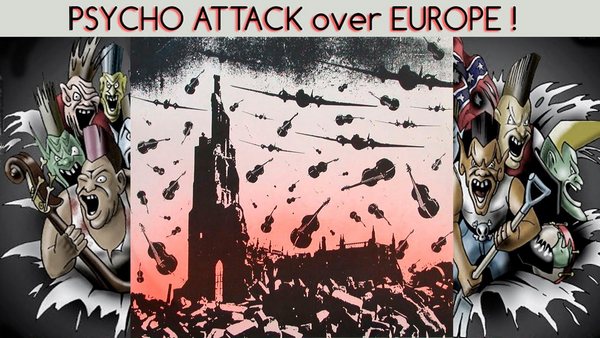 Psycho Attack Over Europe! (3CD set) (1991-1994) [restored, declipped] FLAC |16/44.1