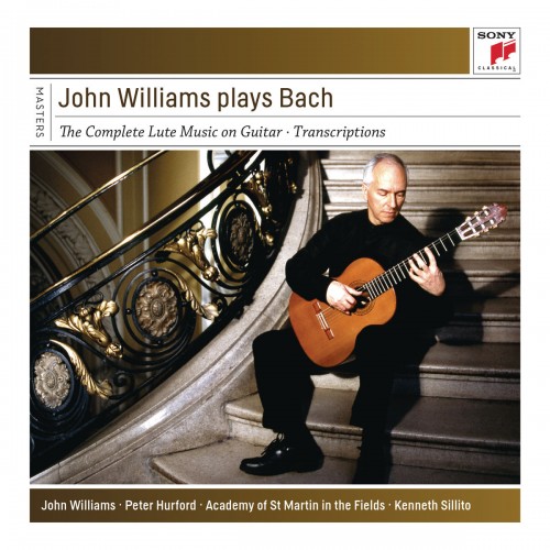 John Williams plays Bach – The Complete Lute Music on Guitar, Transcriptions (J.Williams, P.Hurford; Academy of St Martin in the Fields, K.Sillito) [4 CDs] (2018) FLAC