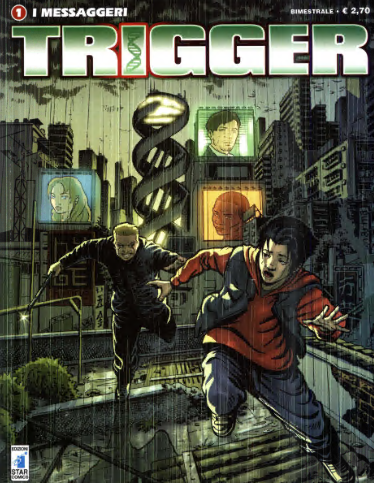 Trigger – Serie Completa (5 volumi)(Star Comics 2008-2009)