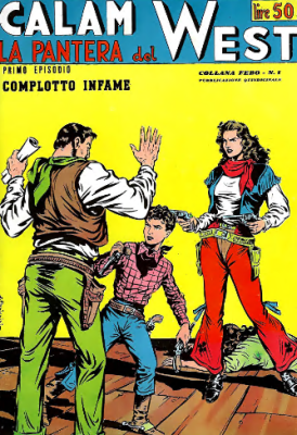 Calam La pantera del West – Collection (7 volumi)(Collana Febo)(Zenith 1951-1952)