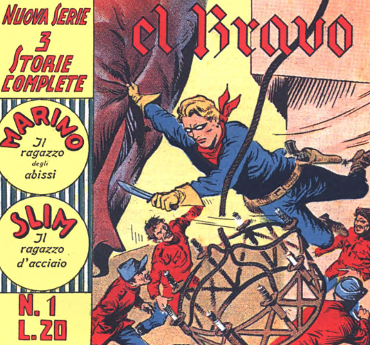 El Bravo v1,v2 – Collection (98 volumi)(Torelli 1952-1955)