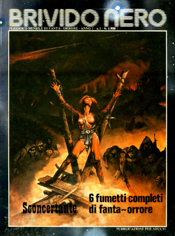 Brivido Nero – Collection (4 volumi)(Edialpha 1978)