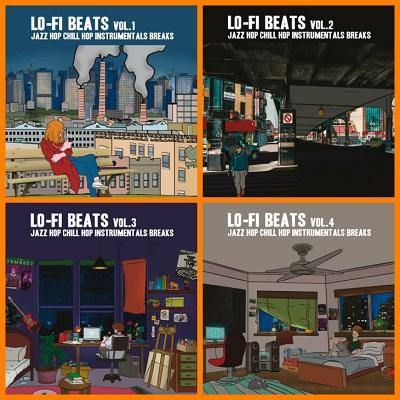 Lo-Fi Beats Vol.1-4 (Jazz Hop Chill Hop Instrumental Breaks) (2022) .mp3 – 320 kbps
