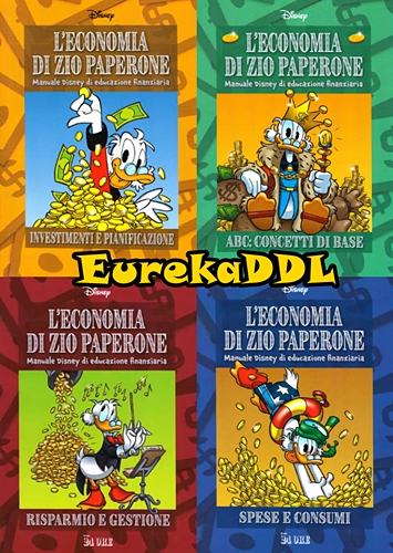 L’economia di Zio Paperone – Collection (4 volumi)(Sole 24 Ore 2024)