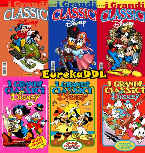 I Grandi Classici Disney v1 – Collection (56 volumi)(Mondadori/Panini 1980-2015)