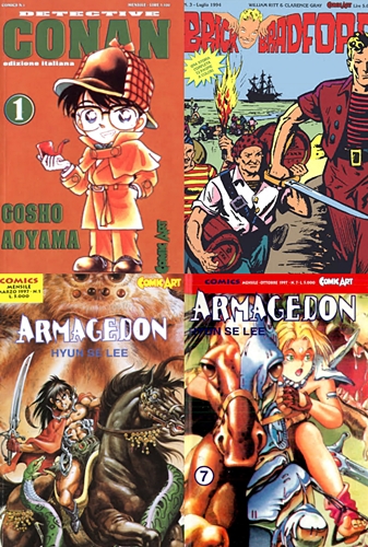 Comics v1,v2,v3 – Collection (12 volumi)Comic Art 1994-1998)