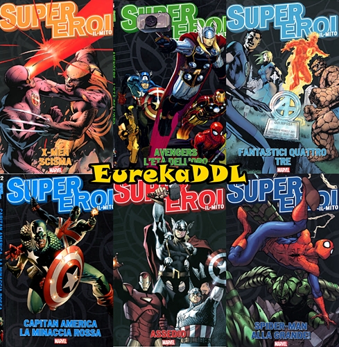 Supereroi Il Mito – Collection (19 volumi)(RCS 2013-2014)