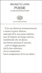 Brunetto Latini – Poesie (2016)