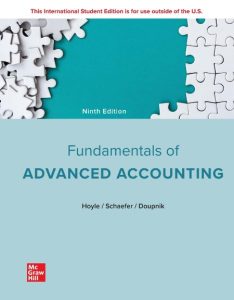 Fundamentals of Advanced Accounting: Business, Finance – CTI Reviews