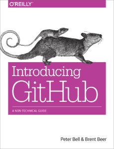 Introducing GitHub: A Non-Technical Guide – Peter Bell