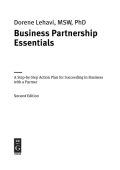 Business Partnership Essentials: A Step-by-Step Action Plan for Succeeding in Business With a Partner
