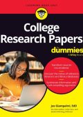 College Research Papers For Dummies - Joe Giampalmi