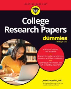 College Research Papers For Dummies – Joe Giampalmi