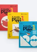 Camillo Bortolato - A scuola con Pitti 1 Italiano, matematica, storia, geografia e scienze per la classe prima (2024) PDF