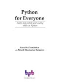Python for Everyone: Learn and Polish Your Coding Skills in Python (English Editio...