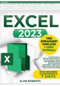Excel 2023: The Practical Step-by-Step Manual of Microsoft Excel for Learning Basic and Advanced Features