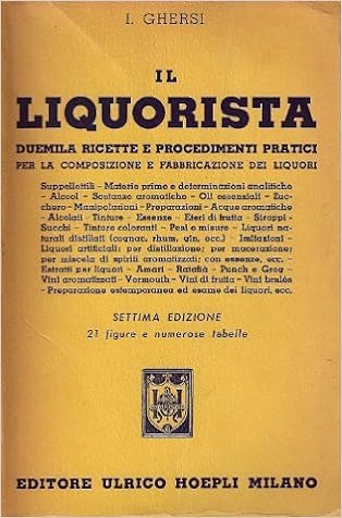 I. Ghersi  – Il Liquorista (1950) pdf