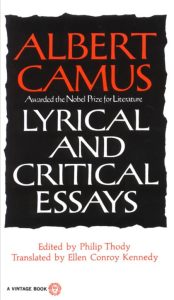 Lyrical and Critical Essays – Albert Camus