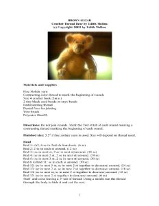 eBook4Life – 32 Crochet Patterns – BASKETWEAVE AFGHAN, BEAR IN BUNNY CLOTHES, BUNN…